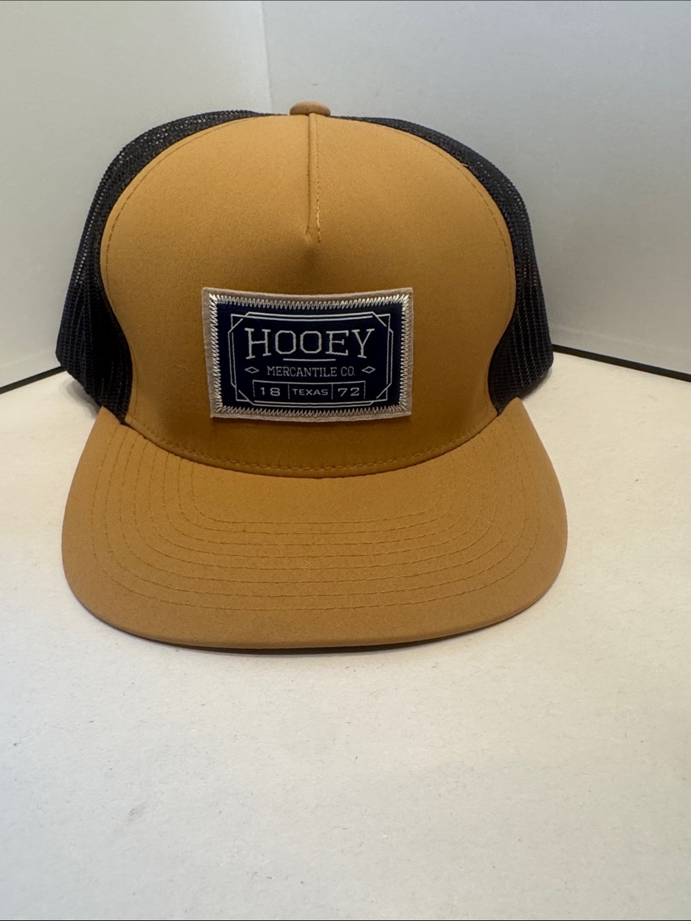 Hooey Tan Front with Black Mesh Trucker Cap